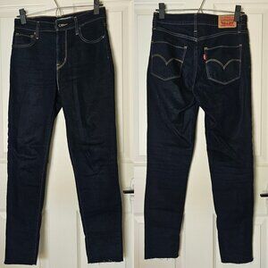 Levi's Dark Wash 721 High Rise Skinny Jean